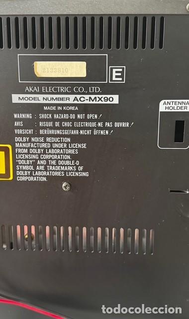 M&uacute;sica de colecci&oacute;n: AKAI MINI COMPONENTE AC-MX90 - Foto 26