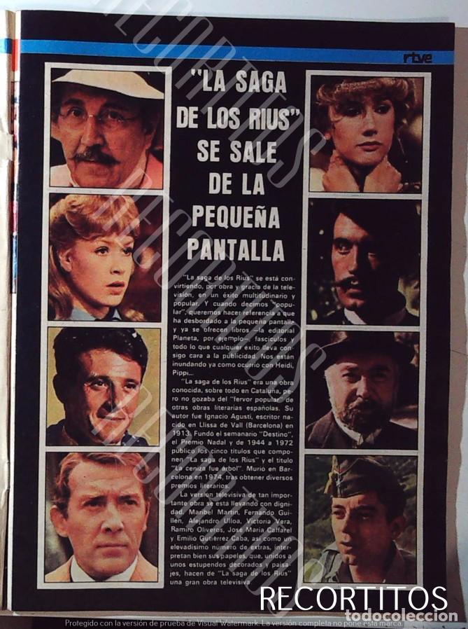 M&uacute;sica de cole&ccedil;&atilde;o: LA SAGA DE LOS RIUS MARIBEL MARTIN VICTORIA VERA FERNANDO GUILLEN EMILIO GUTIERREZ CABA