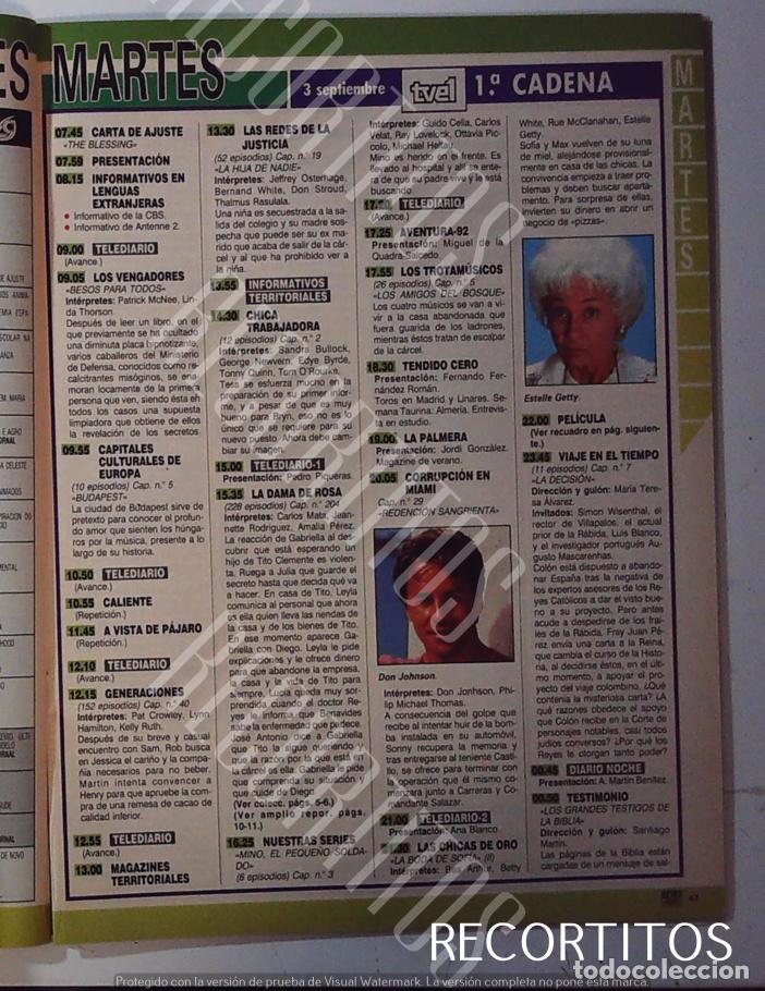 M&uacute;sica de colecci&oacute;n: DON JOHNSON CORRUPCION EN MIAMI VICE ESTELLA GETTY LAS CHICAS DE ORO