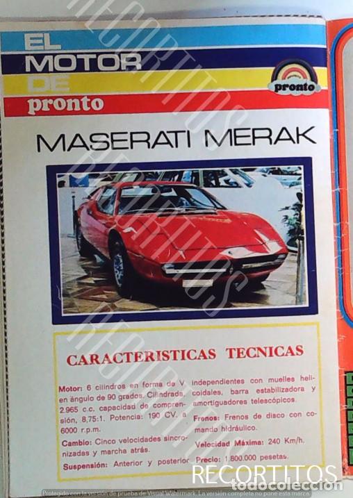 Collectible Music: MASERATI MERAK FICHA