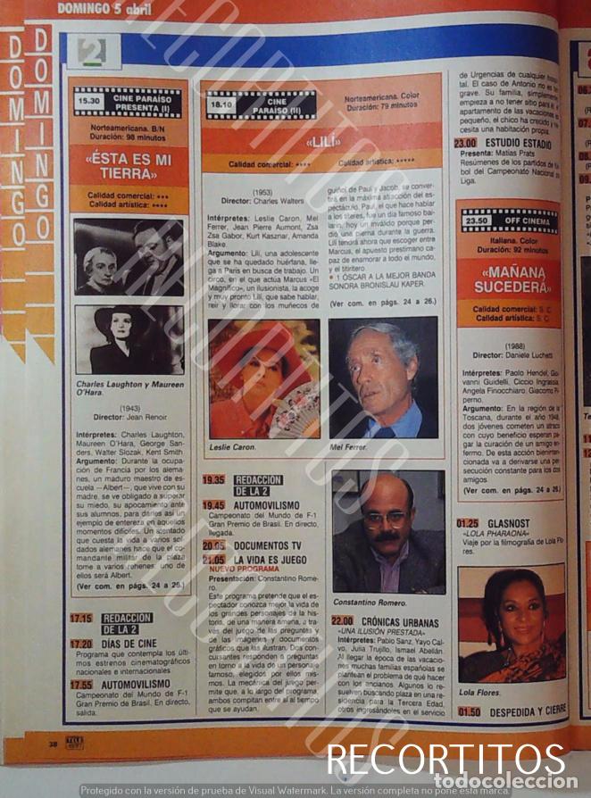 Collectible Music: LESLIE CARON MEL FERRER CHARLES LAUGTON MAUREEN OHARA LOLA FLORES CONSTANTINO ROMERO