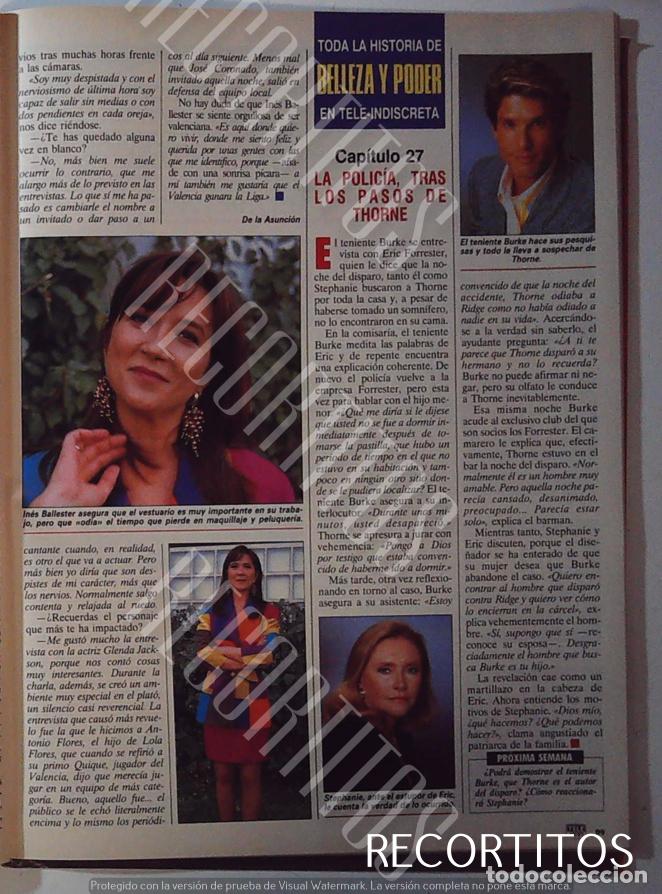 M&uacute;sica de colecci&oacute;n: INES DE NIT INES BALLESTER BELLEZA Y PODER CAPITIULO 27 TELEINDISCRETA - Foto 1