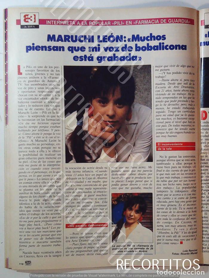 M&uacute;sica de cole&ccedil;&atilde;o: MARUCHI LEON PILI FARMACIA DE GUARDIA ANTONIO MERCERO