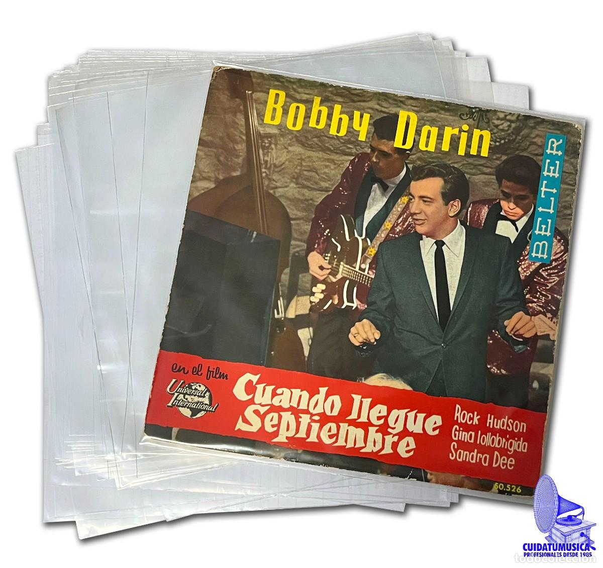 M&uacute;sica de colecci&oacute;n: 100 FUNDAS DE PL&Aacute;STICO BLANDAS SLIM PARA DISCOS DE VINILO SINGLE 7 Y EP - NUE VAS Y PRECINTADAS -