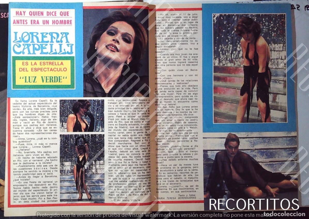 M&uacute;sica de colecci&oacute;n: LORENA CAPELLI LGTBI TRANSEXUAL VEDETTE STARLET ASESINADA