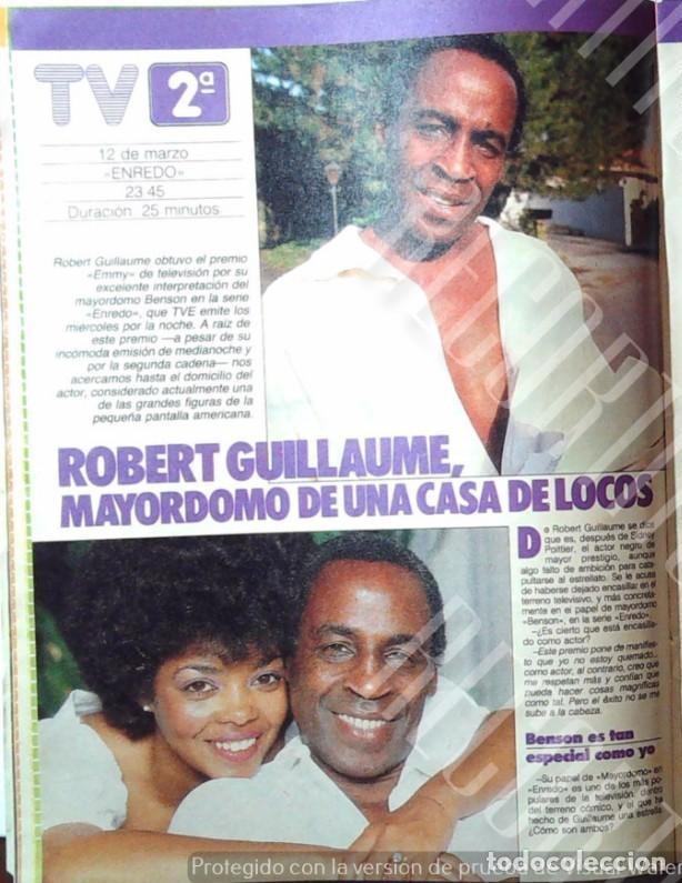 M&uacute;sica de colecci&oacute;n: ROBERT GUILLAUME ENREDO