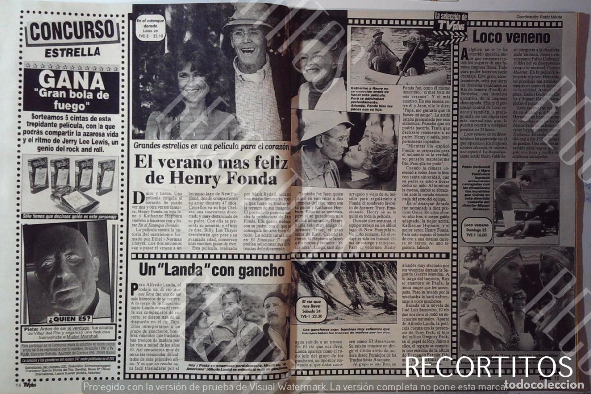 Collectible Music: KATHARINE HEPBURN JANE FONDA HENRY ALFREDO LANDA PABLO CARBONELL MARU VALDIVIESO LOCO VENENO