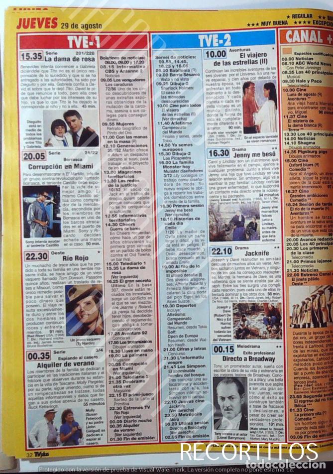 Collectible Music: CORRUPCION EN MIAMI DON JOHNSON LA DAMA DE ROSA EL VIAJERO DE LAS ESTRELLAS TY HARDEN