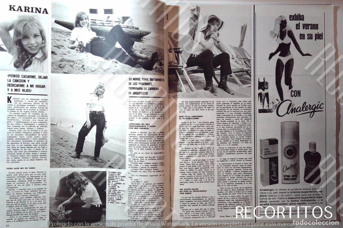 M&uacute;sica de colecci&oacute;n: KARINA EUROVISION LAS FLECHAS DEL AMOR - Foto 2