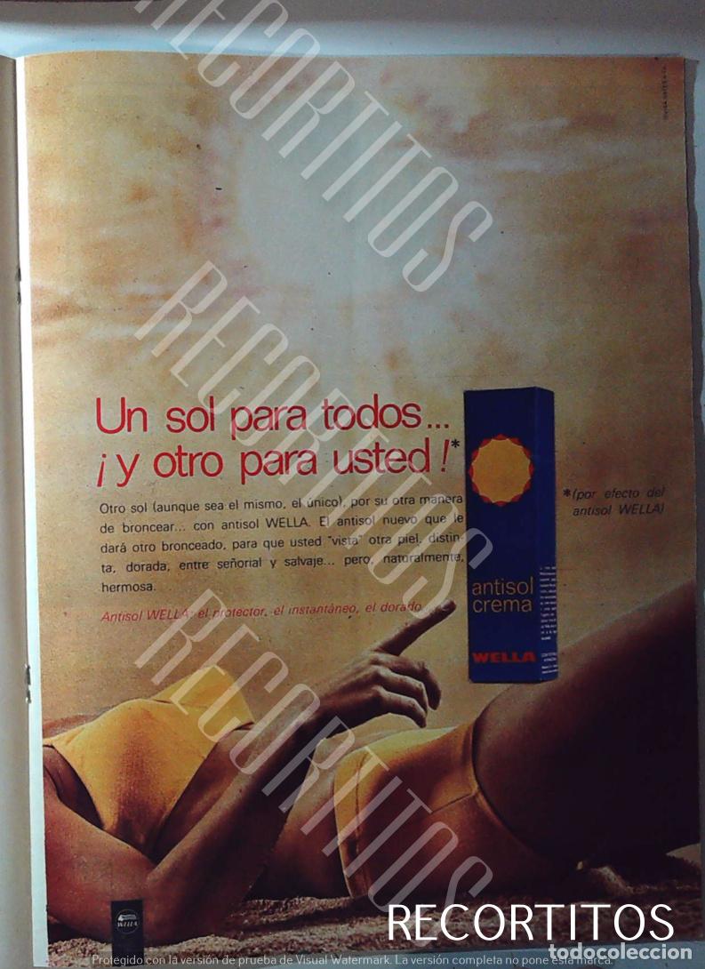 M&uacute;sica de colecci&oacute;n: WELLA ANTISOL CREMA ANUNCIO PUBLICIDAD