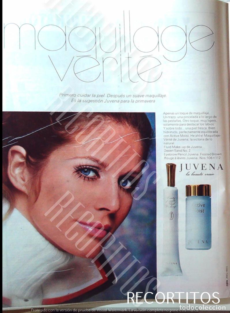 M&uacute;sica de colecci&oacute;n: JUVENA MAKE UP ANUNCIO PUBLICIDAD - Foto 1