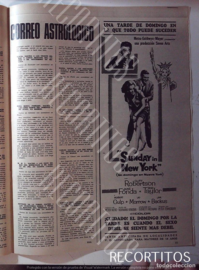 Collectible Music: CLIFF ROBERTSON JANE FONDA ROD TAYLOR SUNDAY IN NEW YORK