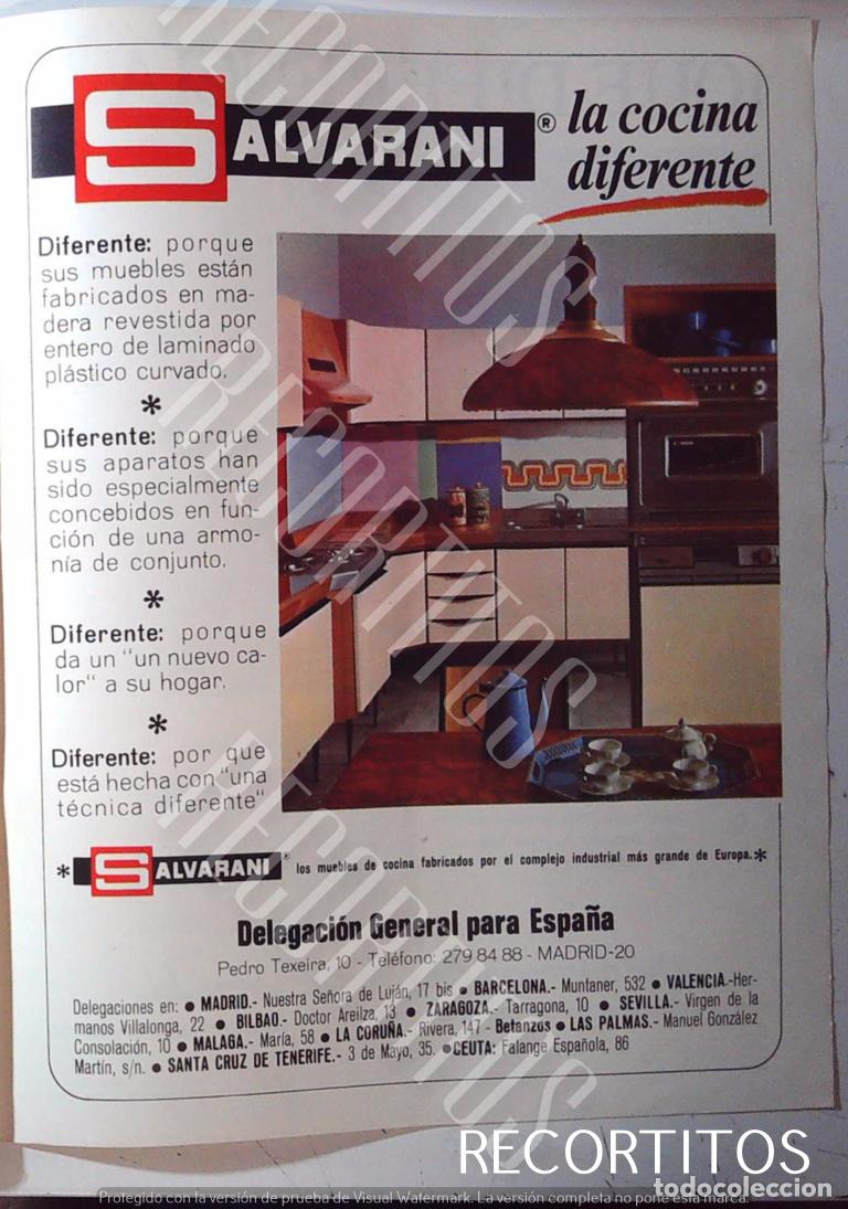 Collectible Music: SALVARANI COCINA ACNUNCIO PUBLICIDAD