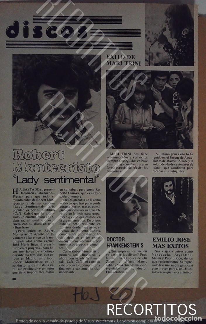 M&uacute;sica de colecci&oacute;n: MARI TRINI EMILIO JOSE - Foto 1