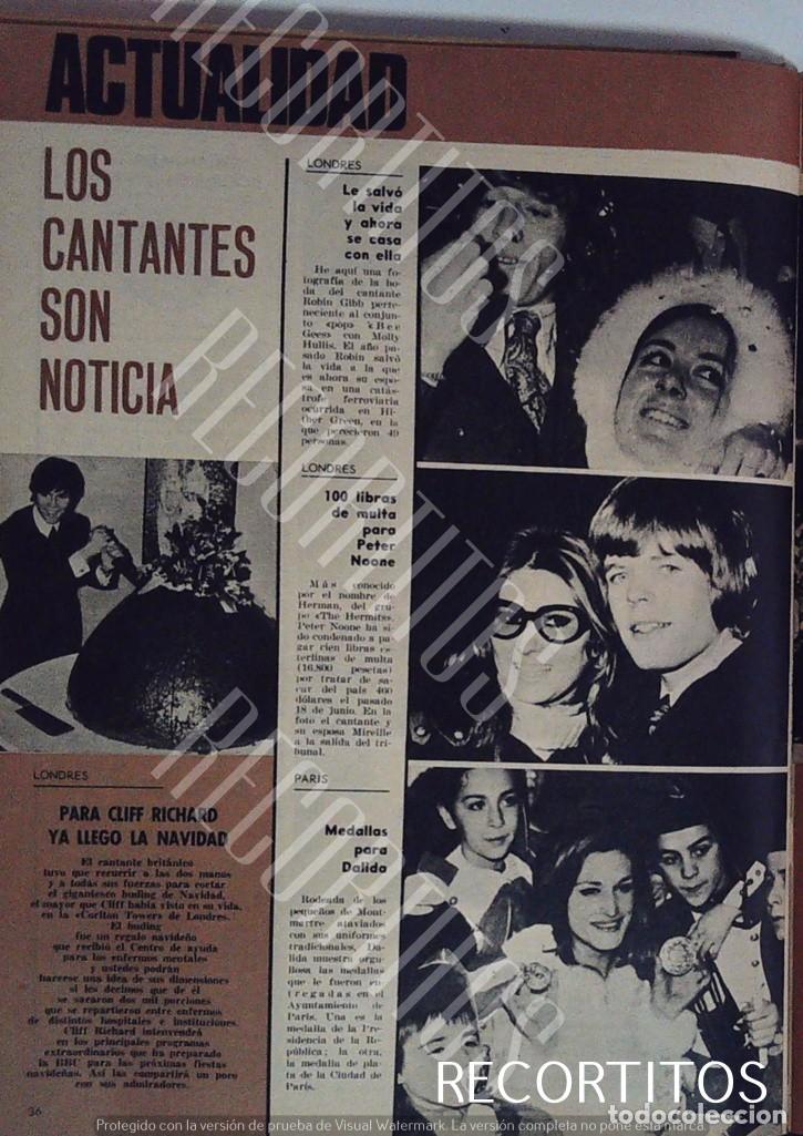 M&uacute;sica de colecci&oacute;n: BEE GEES DALIDA PETER NOONE RICHARD CLIFF - Foto 1