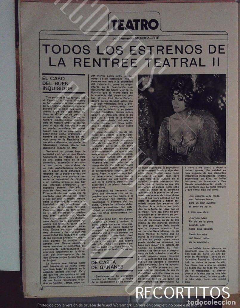 M&uacute;sica de colecci&oacute;n: SARA MONTIEL CINCO ALMOHADAS - Foto 1