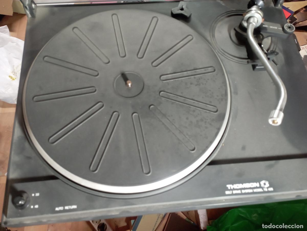 Collectible Music: plato de musica thomson tb 405 -no funciona