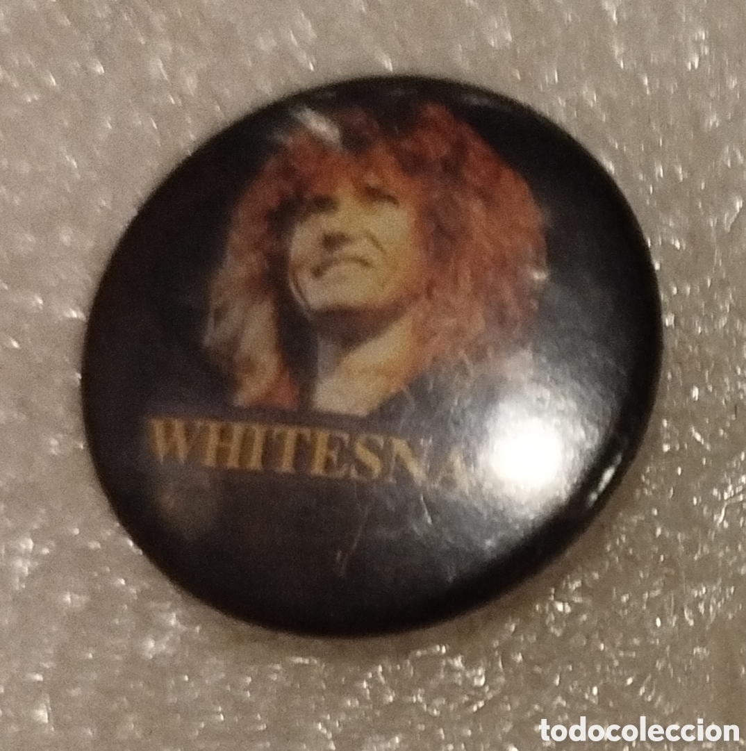 M&uacute;sica de colecci&oacute;n: Chapa / pin whitesnake. - Foto 1
