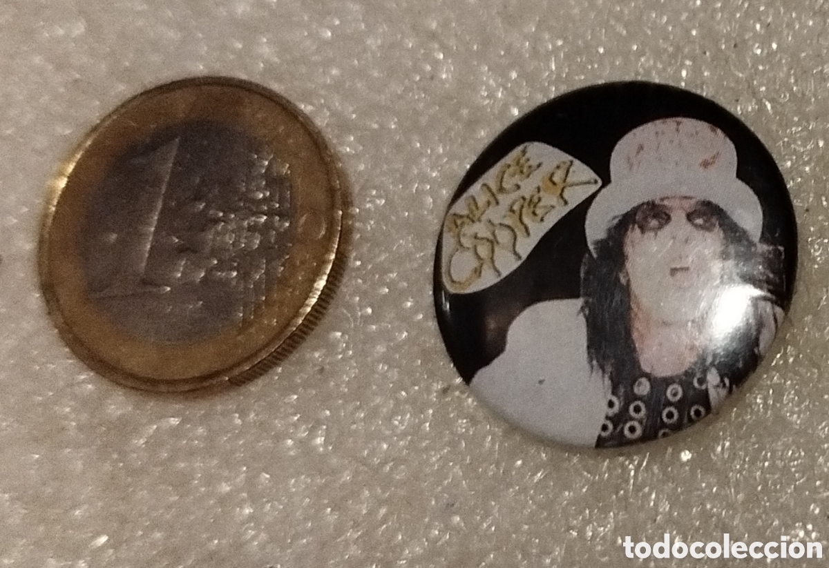 M&uacute;sica de colecci&oacute;n: Pin / chapa Alice Cooper - Foto 3