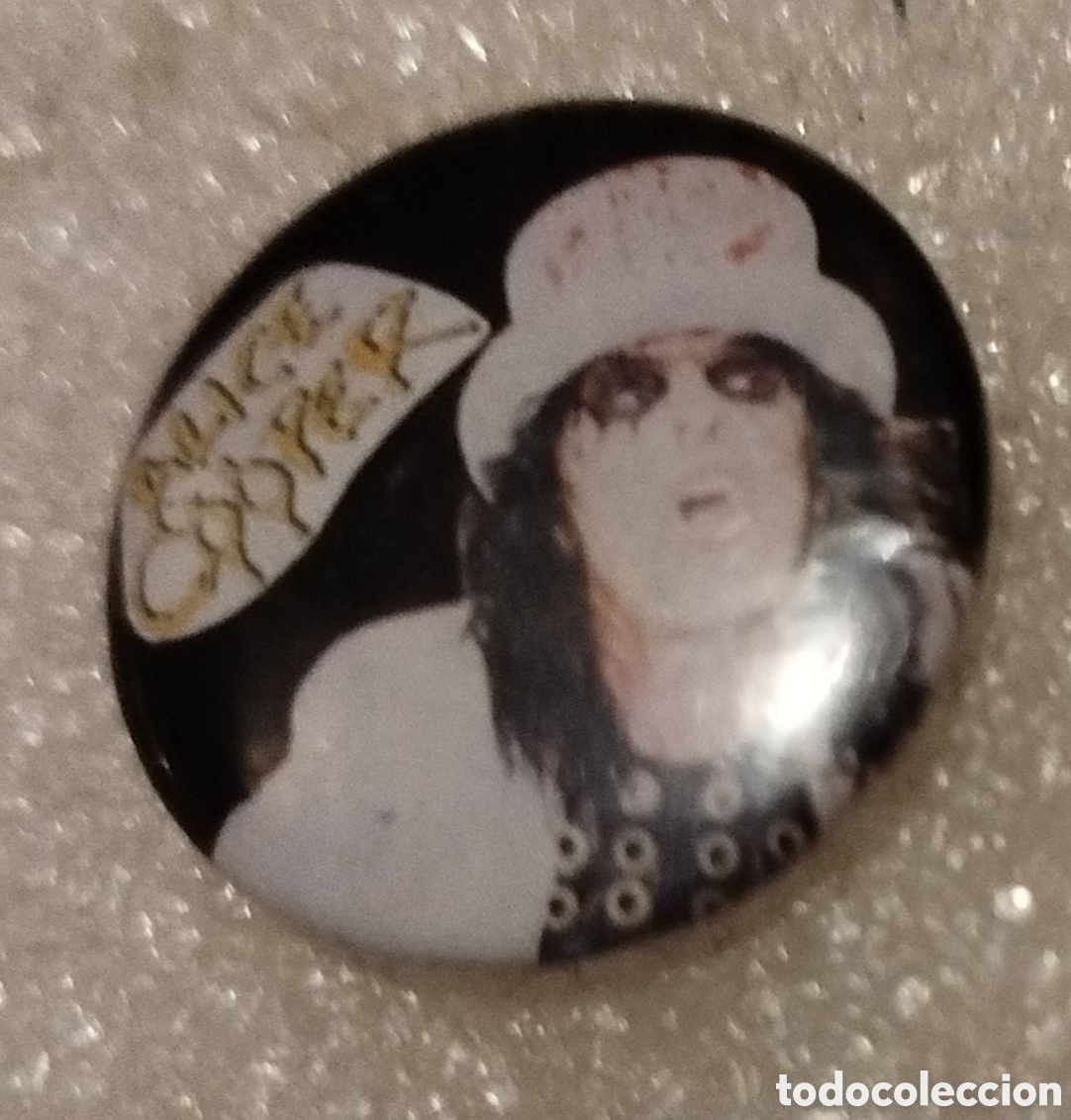 M&uacute;sica de colecci&oacute;n: Pin / chapa Alice Cooper - Foto 1