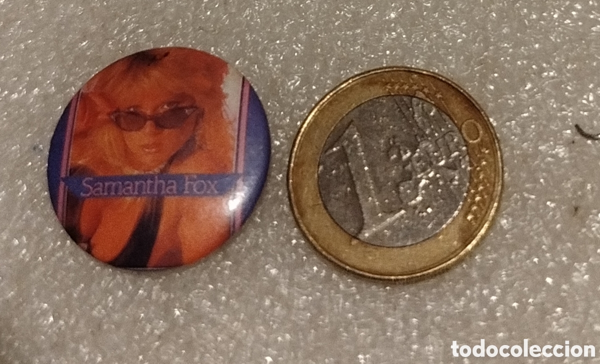 M&uacute;sica de colecci&oacute;n: Chapa / pin Samantha Fox - Foto 2