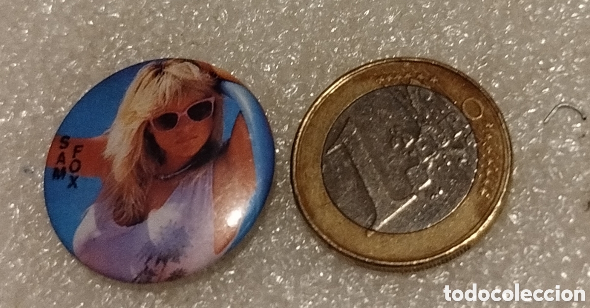 M&uacute;sica de colecci&oacute;n: Chapa / pin Samantha Fox - Foto 2