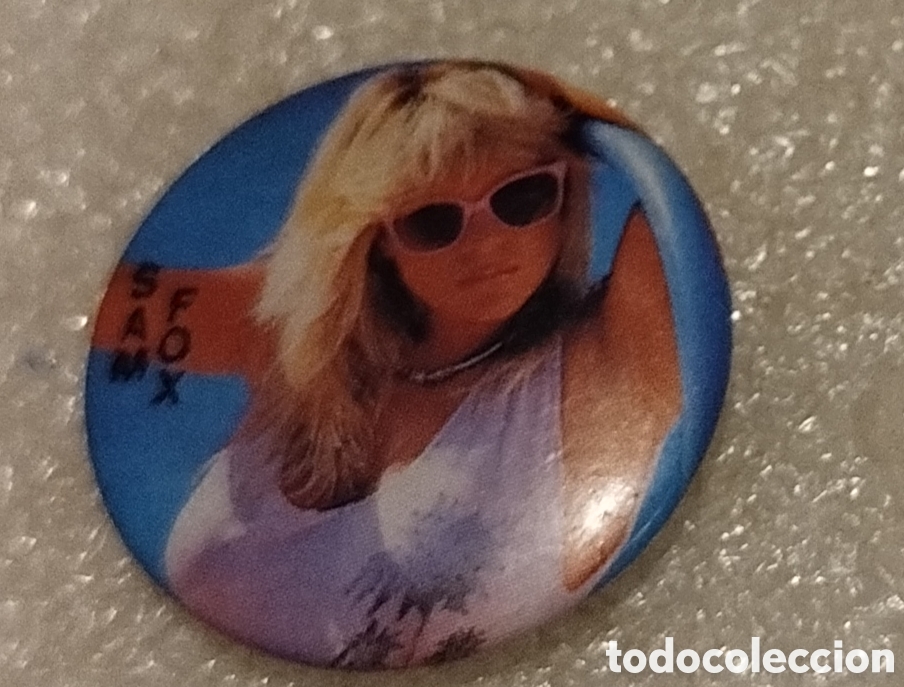 M&uacute;sica de colecci&oacute;n: Chapa / pin Samantha Fox - Foto 1