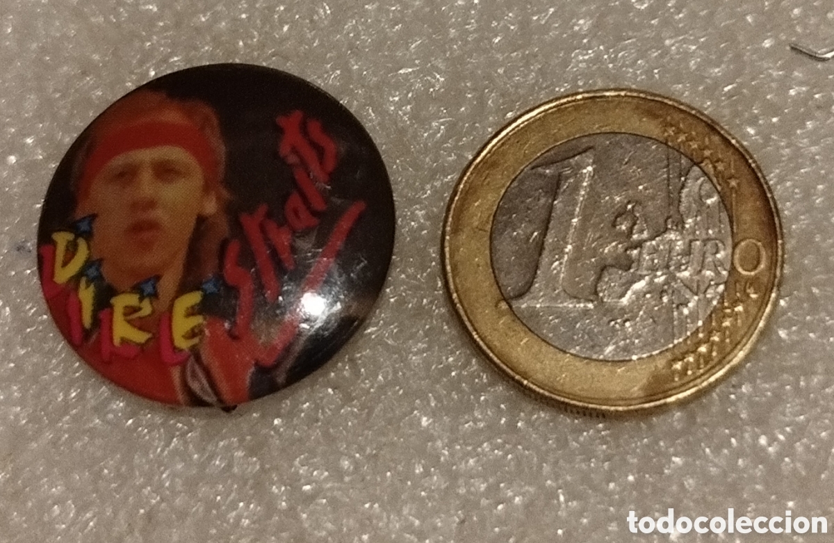 M&uacute;sica de colecci&oacute;n: Chapa / pin Dire straits - Foto 2
