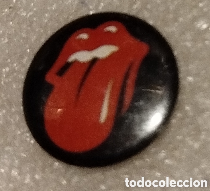 M&uacute;sica de colecci&oacute;n: Chapa / pin Rolling Stones - Foto 1