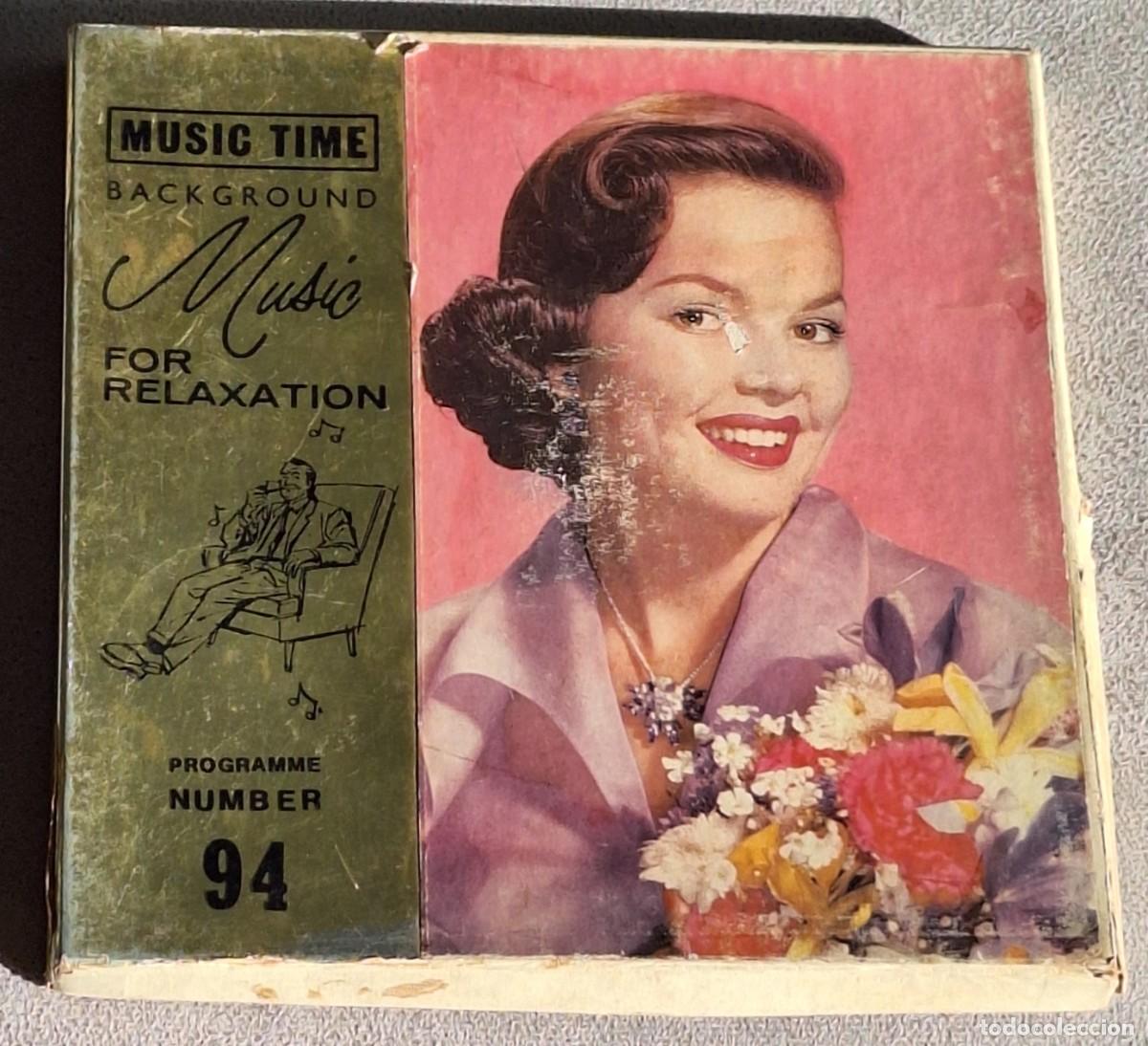 M&uacute;sica de colecci&oacute;n: DISCRETE O CINTA DE CARRETE ABIERTO: MUSIC TIME BACKGROUND PROGRAMME NUMBER 94 MUSIC FOR RELAXATION