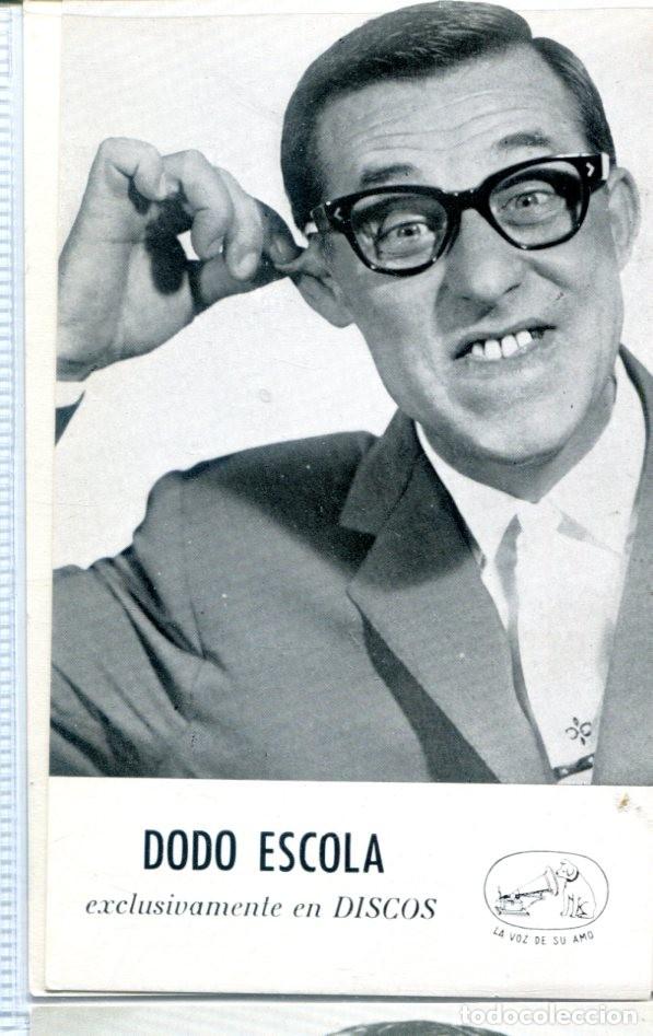 Musique de collection: Postal publicitaria promocional. Dodo Escola.