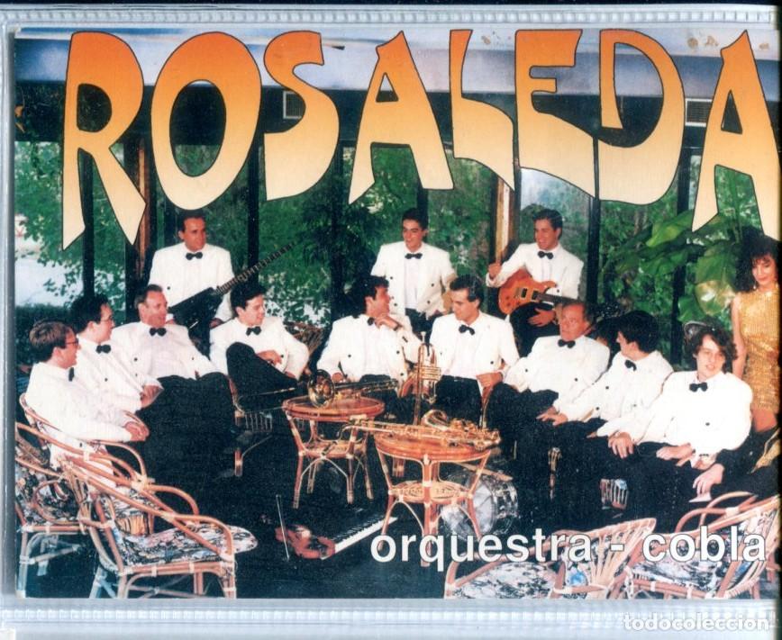Musique de collection: postal publicitaria promocional . orquestra rosaleda