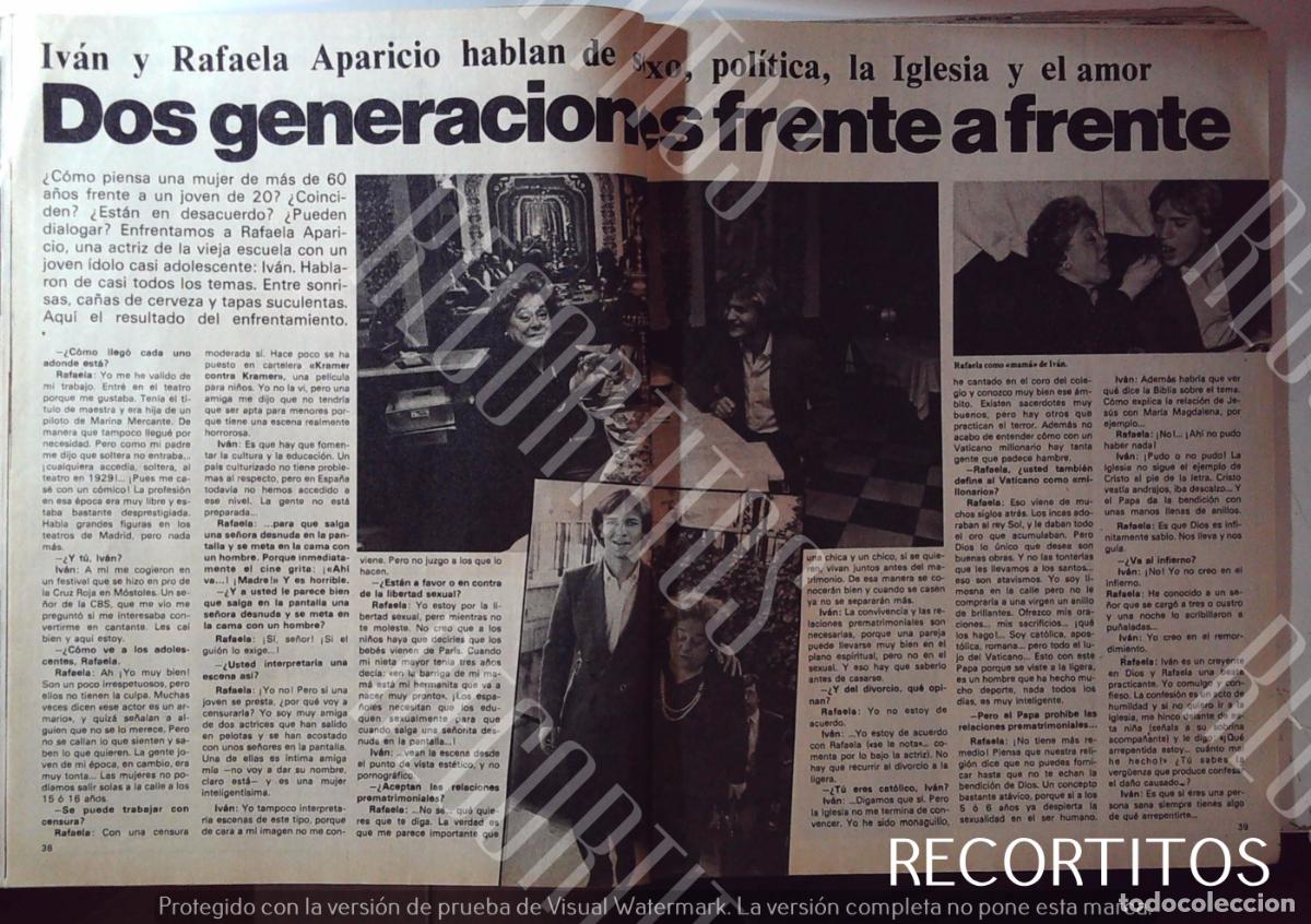 M&uacute;sica de colecci&oacute;n: RAFELA APARICIO EVAN CANTANTE