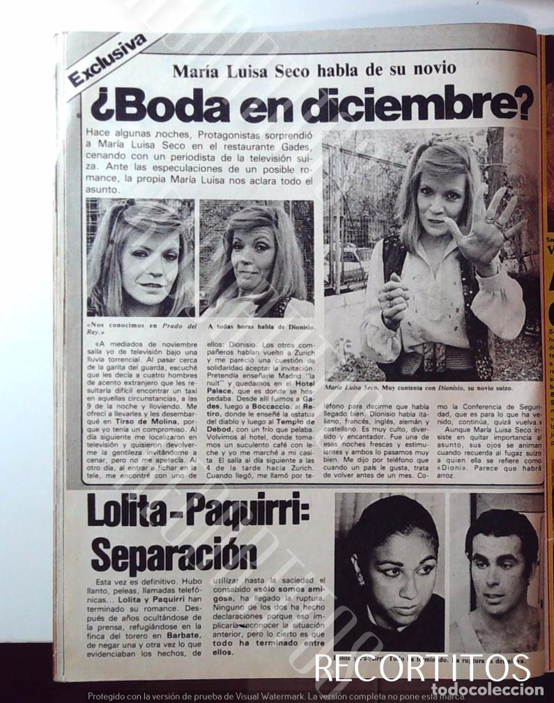 M&uacute;sica de colecci&oacute;n: MARIA LUISA SECO LOLITA FLORES PAQUIRRI