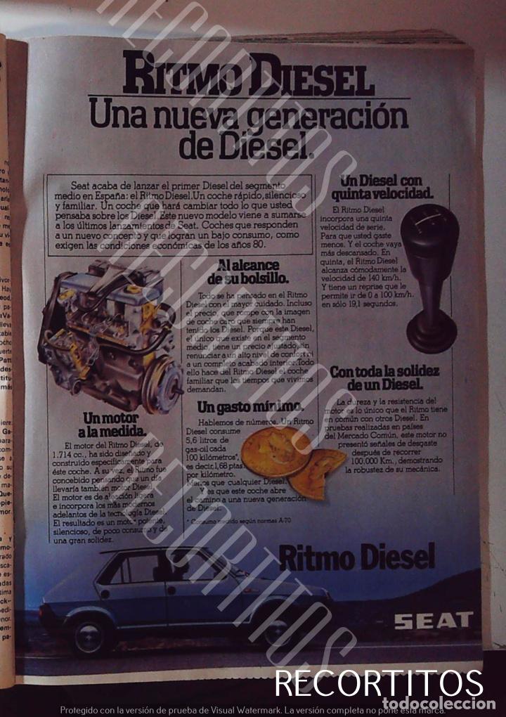 M&uacute;sica de colecci&oacute;n: SEAT RITMO DIESEL ANUNCIO PUBLICIDAD