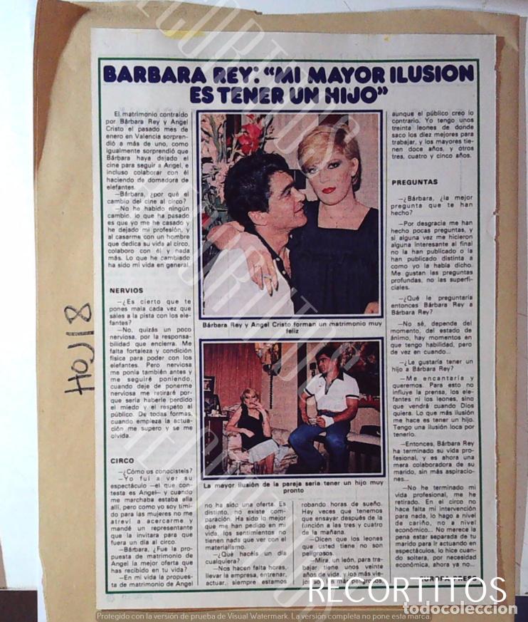 M&uacute;sica de colecci&oacute;n: BARBARA REY ANGEL CRISTO - Foto 1