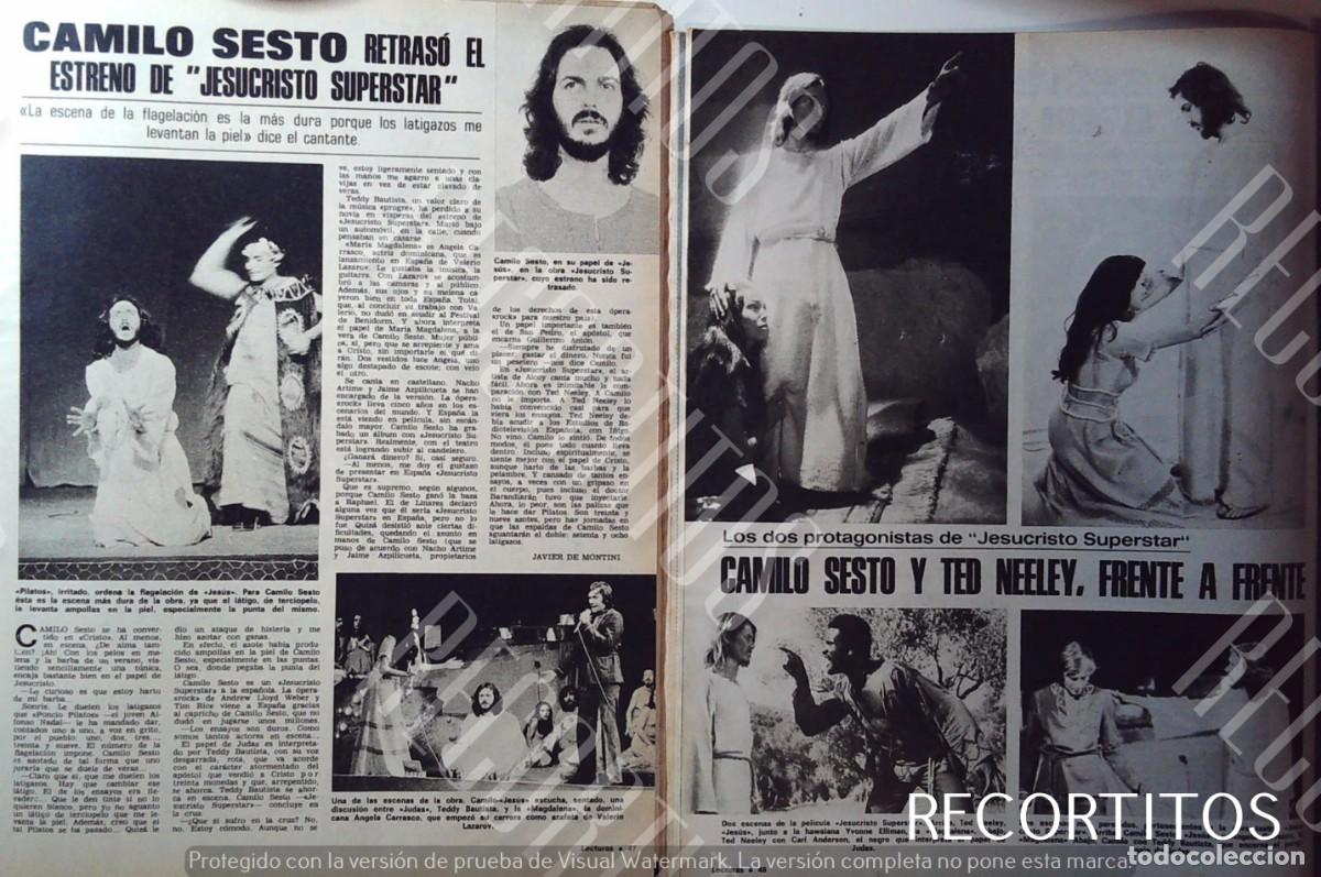 Collectible Music: camilo sesto ted neeley jesucristo super star