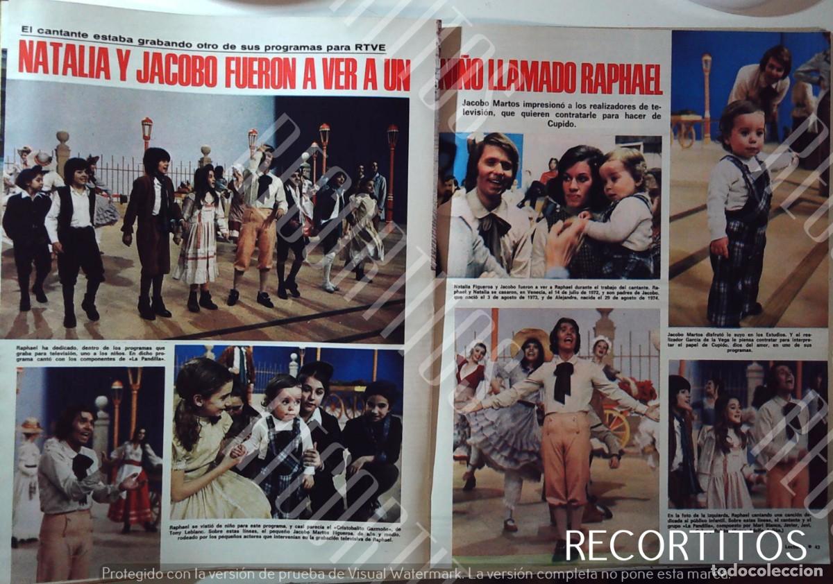 M&uacute;sica de colecci&oacute;n: RAPHAEL Y NATALIA EN TELEVISION - Foto 1