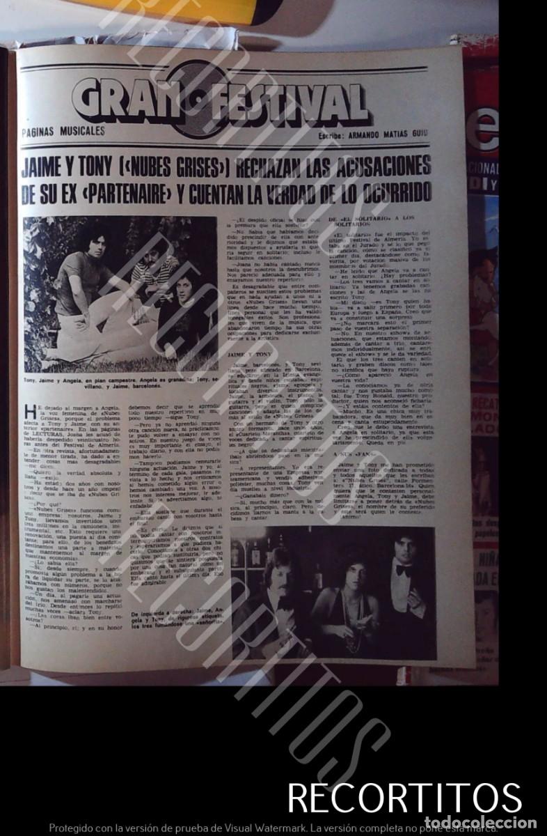 M&uacute;sica de colecci&oacute;n: NUBES GRISES JAIME TONY - Foto 1