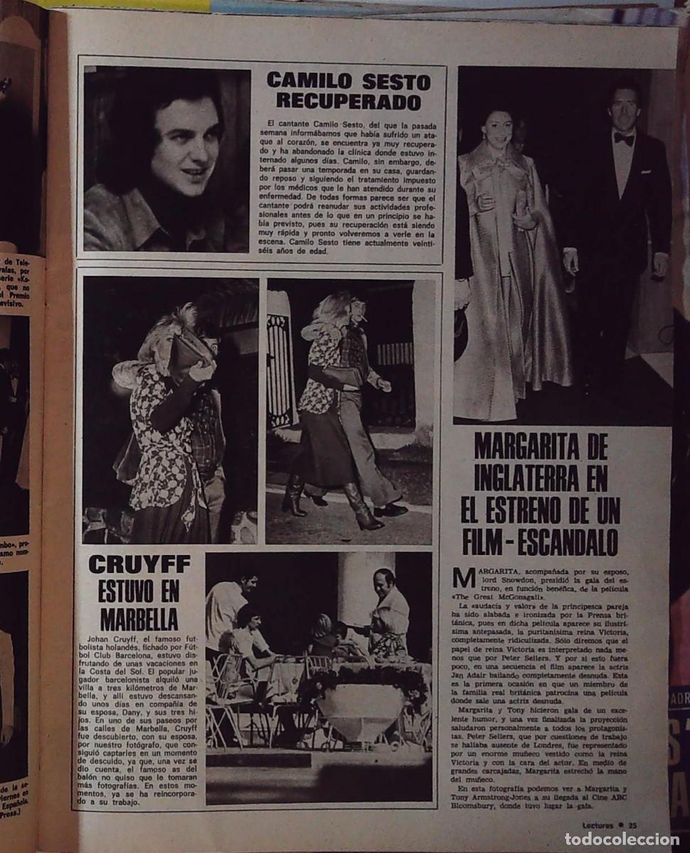 Musique de collection: CAMILO SESTO MARGARITA DE INGLATERRA JOAN CRUYFF