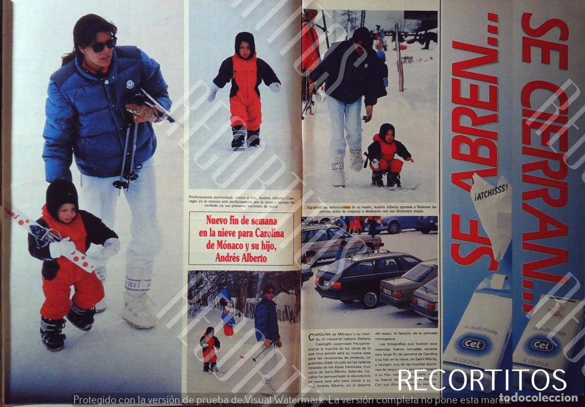 Collectible Music: CAROLINA DE MONACO EN LA NIEVE