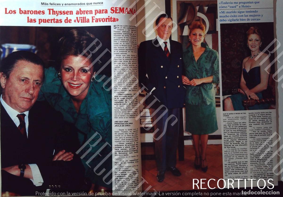 M&uacute;sica de colecci&oacute;n: TITA CERVERA CARMEN THYSSEN MISS ESPA&Ntilde;A