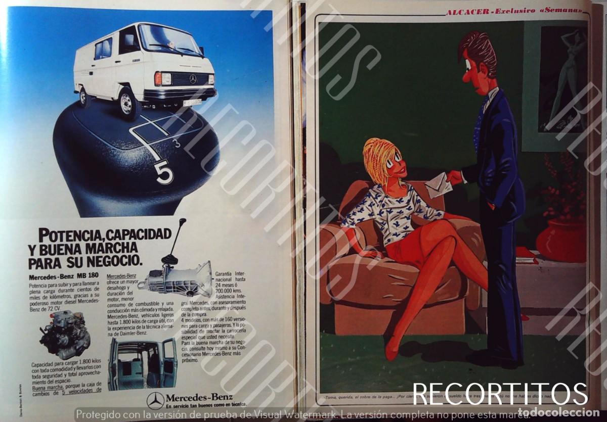 M&uacute;sica de colecci&oacute;n: MERCEDES BENZ ANUNCIO PUBLICIDAD ALCACER PIN UP