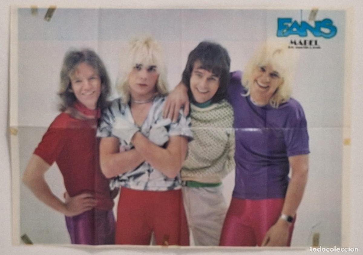 M&uacute;sica de colecci&oacute;n: P&Oacute;STER EXTRA&Iacute;DO DE LA REVISTA MUSICAL FANS: MABEL / LEIF GARRET (MEDIDAS: 62 X 43,5 CM.)