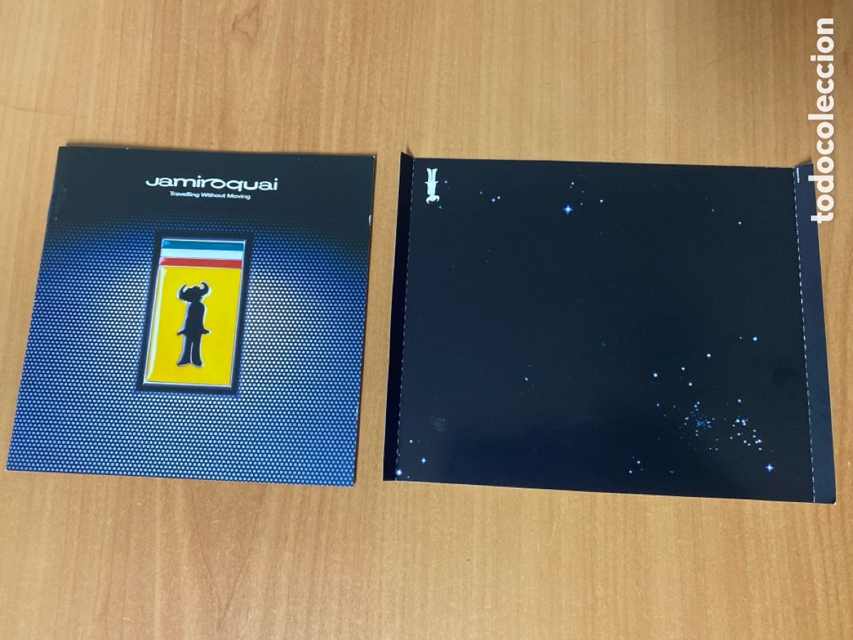 M&uacute;sica de colecci&oacute;n: Libreto e inlay Jamiroquai - Travelling without moving - Foto 1