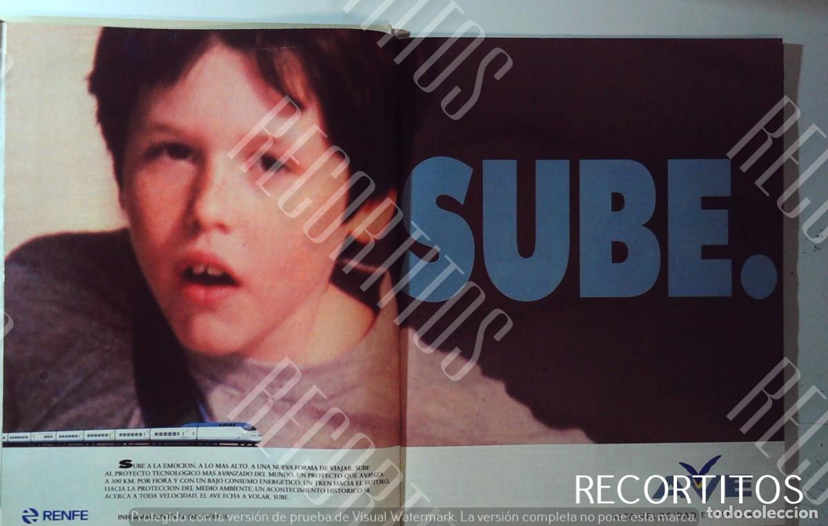 M&uacute;sica de colecci&oacute;n: AVE RENFE PUBLICIDAD ANUNCOIO 92 - Foto 1