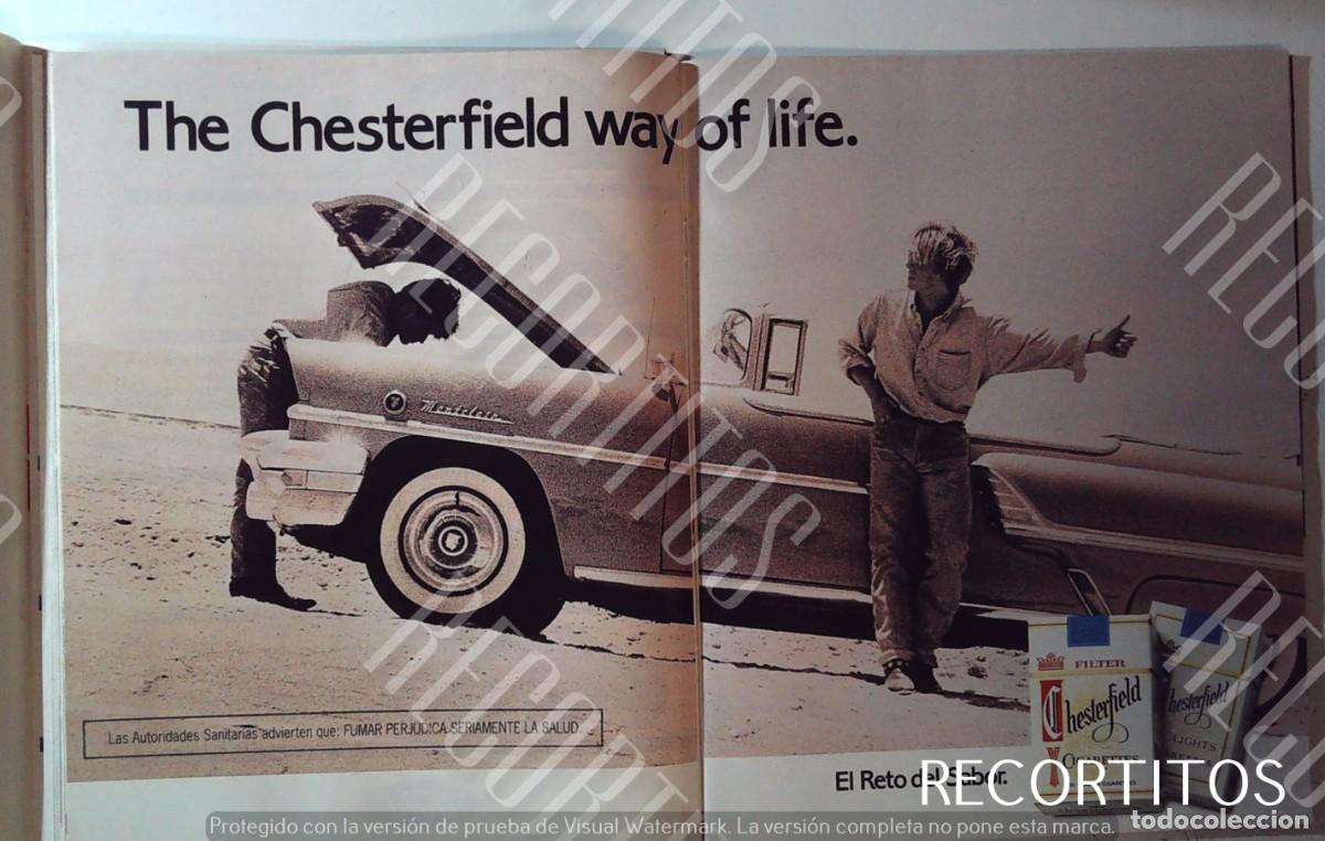 M&uacute;sica de colecci&oacute;n: CHESTERFIELD CIGARRILLOS TABACO ANUNCIO PUBLICIDAD