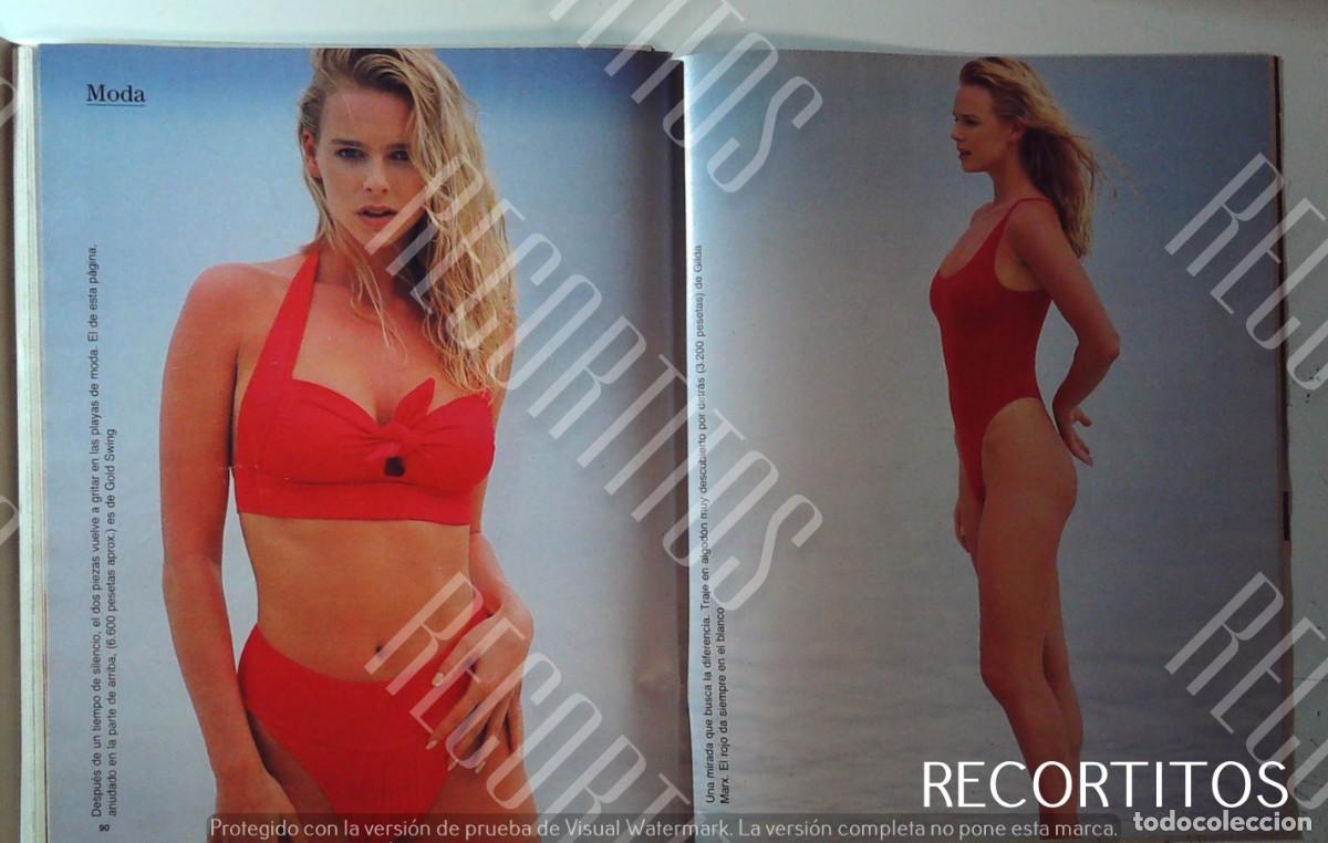 M&uacute;sica de colecci&oacute;n: lenceria ropa de ba&ntilde;o rojo 1992 - Foto 3