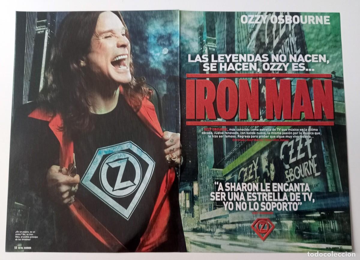 M&uacute;sica de colecci&oacute;n: OZZY OSBOURNE MAGAZINE CLIPPINGS - Foto 1