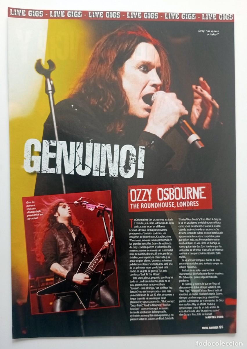 M&uacute;sica de colecci&oacute;n: OZZY OSBOURNE MAGAZINE CLIPPINGS - Foto 1